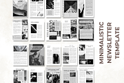 50 Pages Newsletter Canva Template, a Print Template by Digital By Nikoleta (Thumbnail 10 of 10)