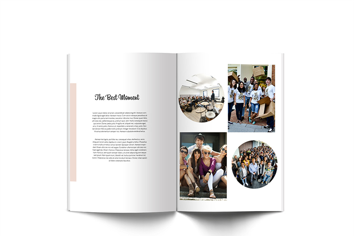 School Yearbook, a Brochure Template by Incools Stokie (Photo 5 of 13)
