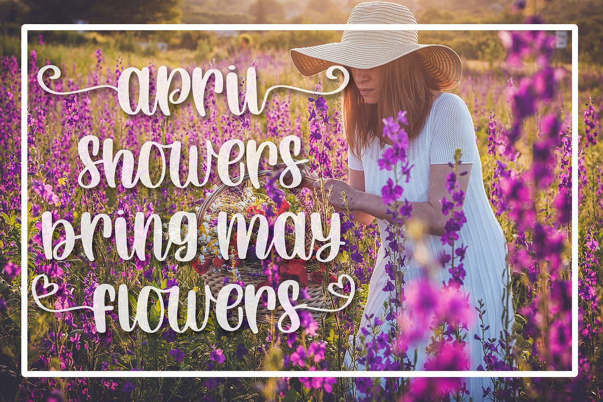 Happy Spring - Hand Lettered Font preview 2