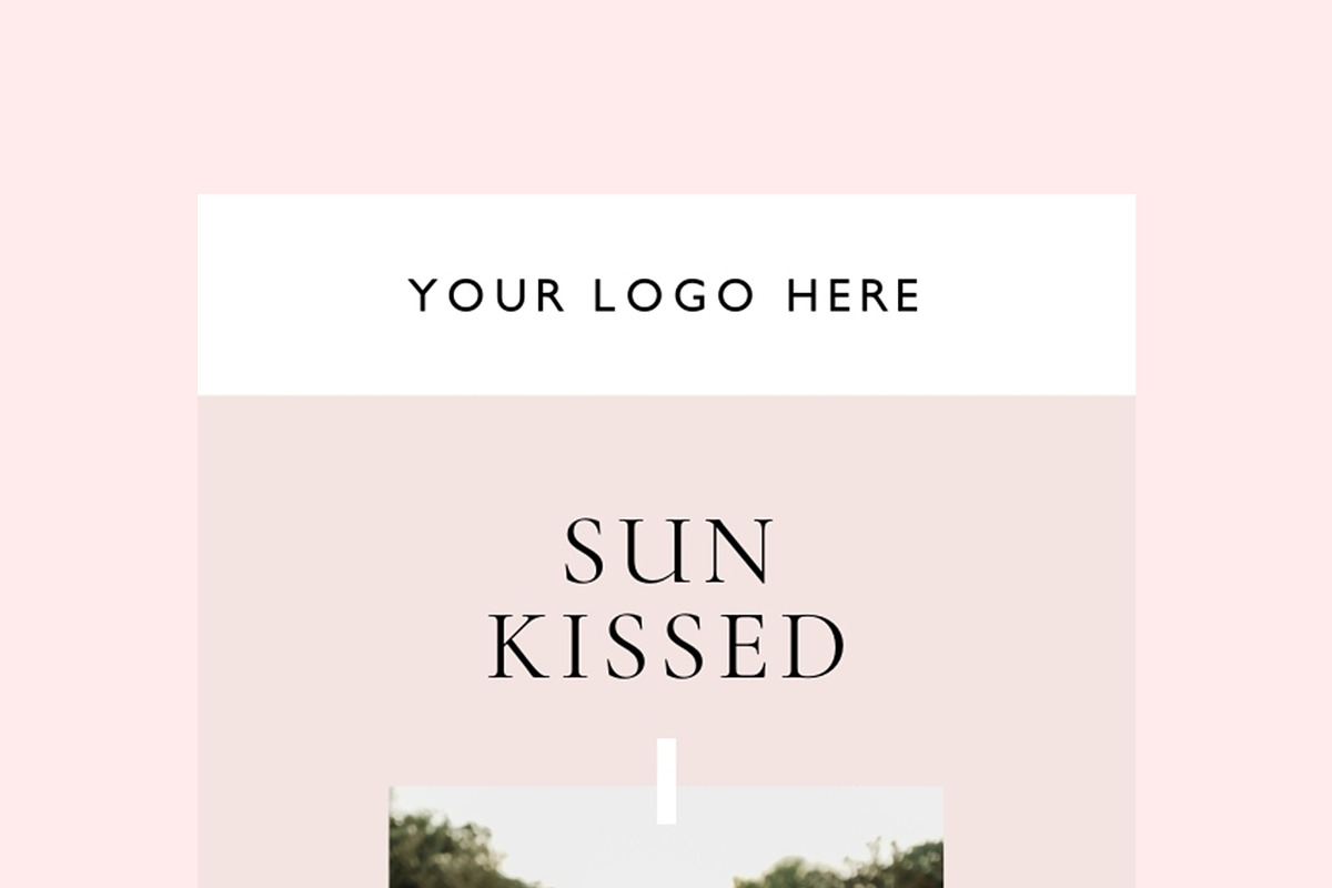 Neutral Boho Fashion Email Template, an Email Template by KikiBunnyCreative (Photo 3 of 7)