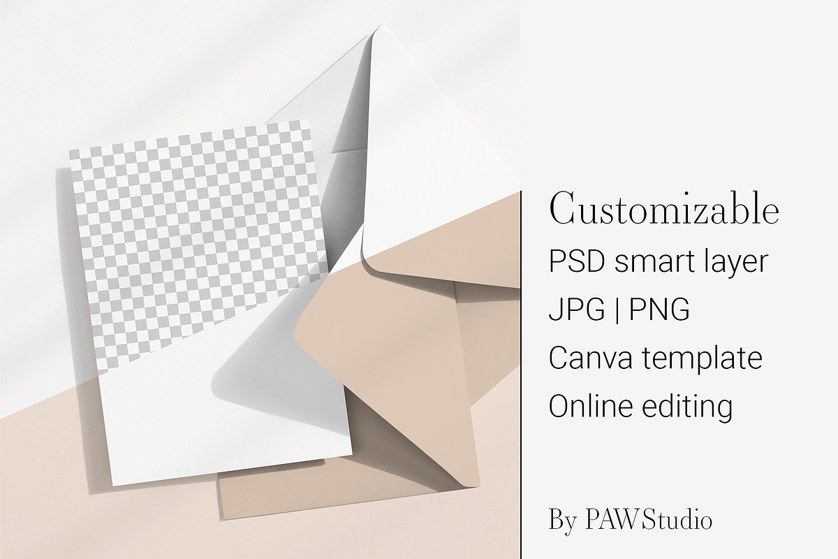 Customizable Card Mockup 5x7 8e b32, an Advertising Mockup by PawMockups 2 (Photo 1 of 12)
