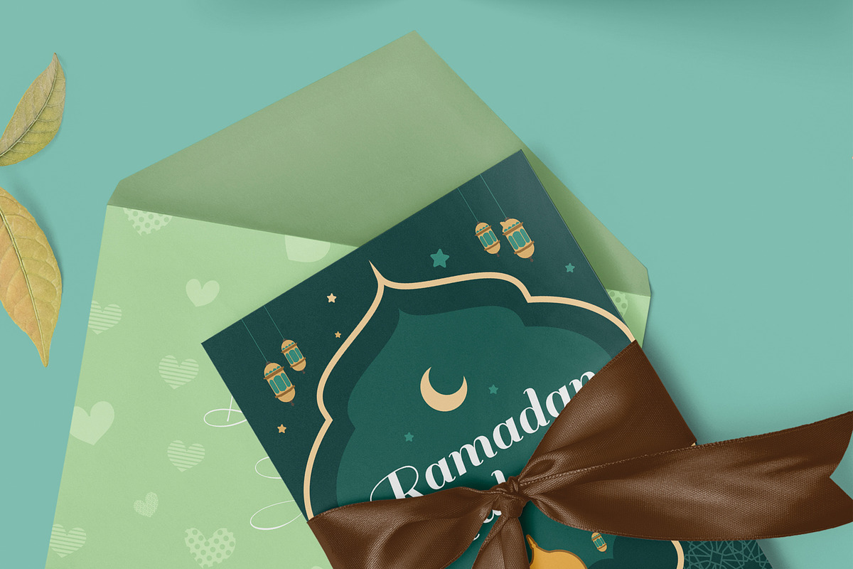 Ramadan Greeting Card Template, a Card Template by MightyDesign (Photo 4 of 8)
