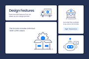 Animated Digital Business Line Icons, an Outline Icon by Vectors Market (Thumbnail 2 of 4)