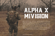 Gunsman - Millitary Display Serif Fo, a Font by Flawless And Co (Thumbnail 5 of 10)