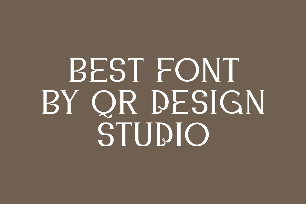 Qaveind - Elegant Serif Font, a Serif Font by QR Design Studio (Photo 3 of 6)
