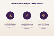 Letterhead Templates 3 Designs Word, a Stationery Template by B2 Studio (Thumbnail 12 of 18)