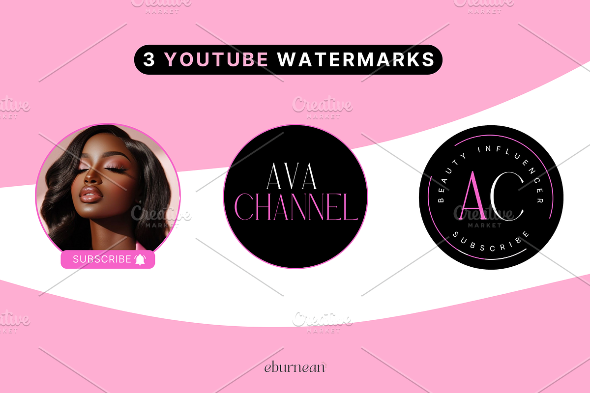 YouTube Branding Kit for Canva, a Social Media Template by Studio Eburnean (Photo 6 of 9)