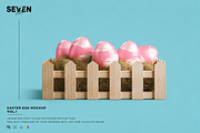 Happy Easter Mockup Template, an Advertising Mockup by Se٧enStudio (Thumbnail 1 of 2)
