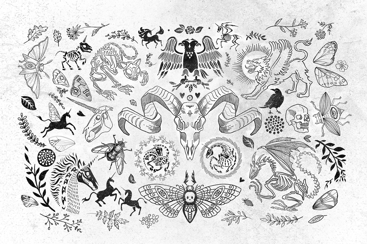 Gothic Princess, a Pattern Graphic by OlgaSoi007 (Photo 3 of 13)