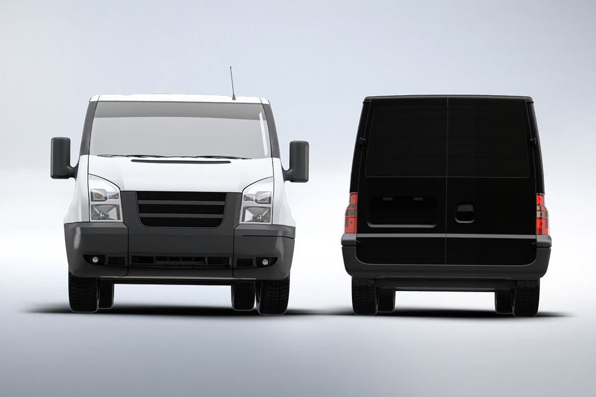 Van Mock-Up, a Product Mockup by Se٧enStudio (Photo 4 of 10)