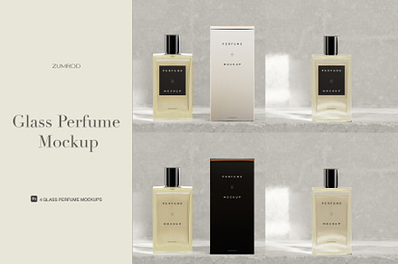 Perfume Bottle Mockups