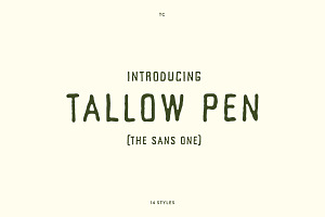 TC Tallow Pen Sans