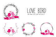LOVE BIRD Valentine collection, a Decorative Illustration by MooBeer (Thumbnail 4 of 8)