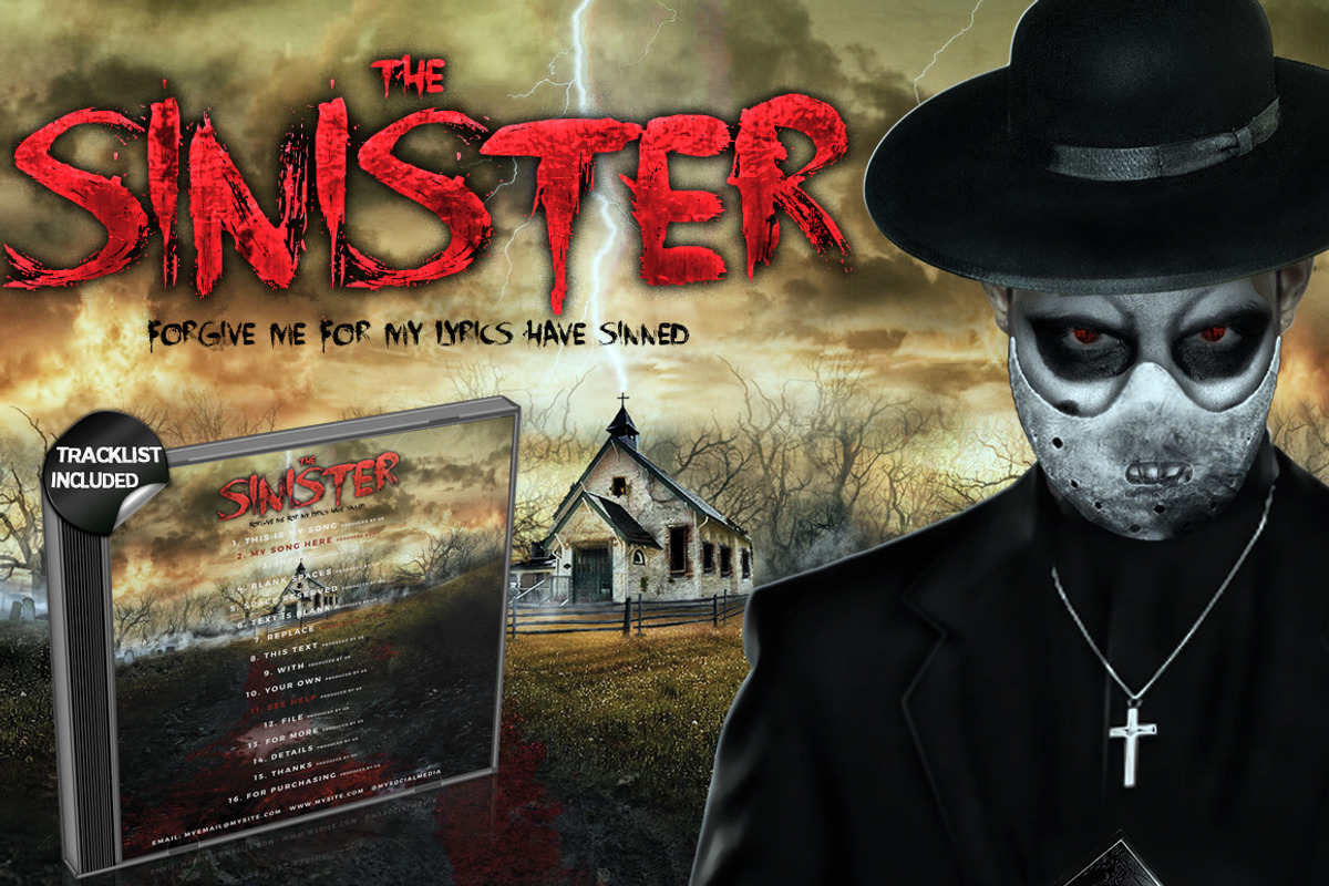THE SINISTER, a Templates & Theme by 1208designs (Photo 1 of 6)