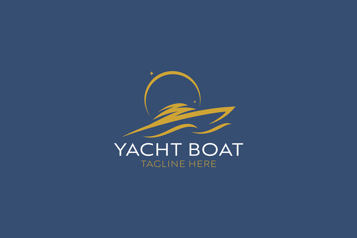 Luxury Yacht Boat Services Logo, a Branding & Logo Template by Signatoro (Photo 2 of 3)
