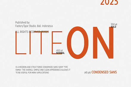 LiteOn Condensed