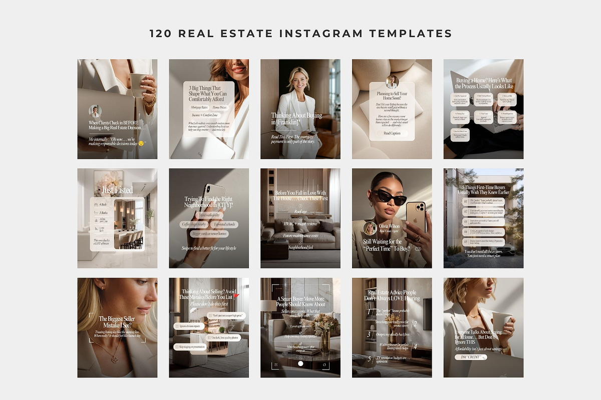 600 Real Estate Templates, a Social Media Template by Instprofi | Studio Estimo (Photo 3 of 12)