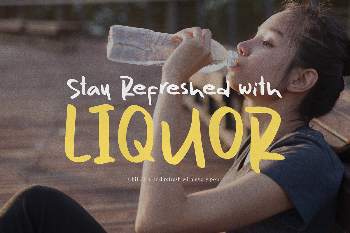 Serella van Houten | Hand Drawn Font, a Handwritten Font by Denustudios (Photo 6 of 15)