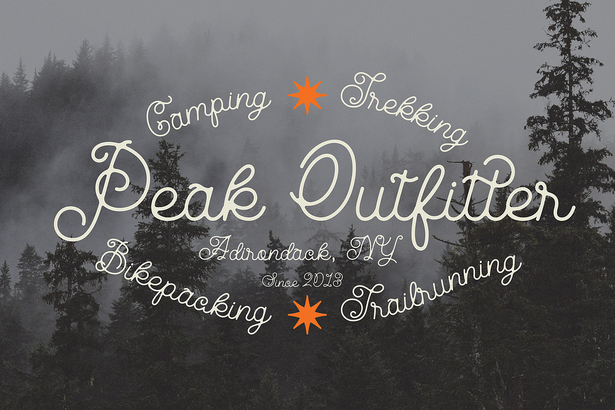 Wayfinder, a Script Font by Dead Moose Studio (Photo 7 of 11)