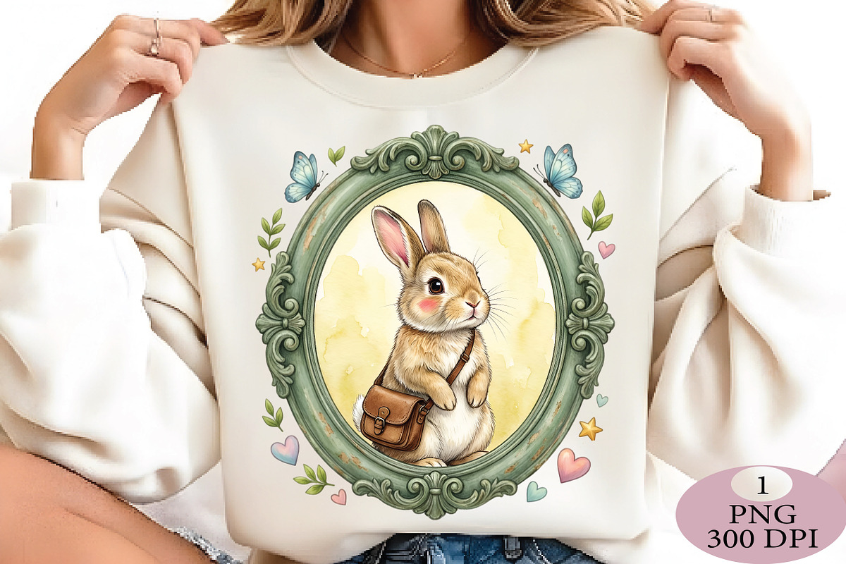 Mother’s Day Rabbit Mom PNG, an Illustration by Daily.Designs (Photo 5 of 5)