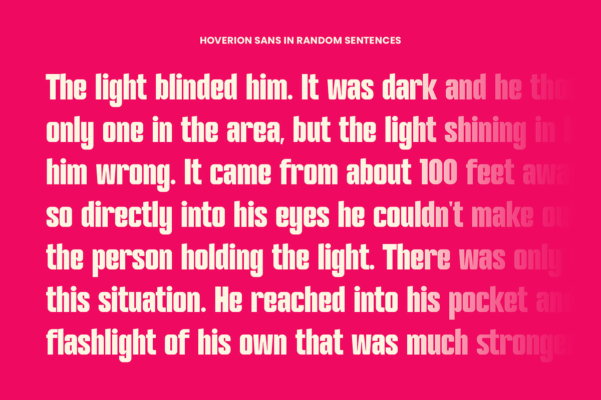 Hoverion - Sans & Signature Font Duo, a Sans Serif Font by Variatype (Photo 5 of 12)