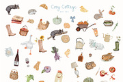 Cottagecore Clipart, Frames, Prints, a Decorative Illustration by whiteheartdesign (Thumbnail 2 of 34)