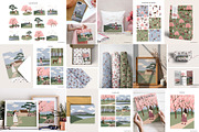 Summer in park illustration bundle, a Person Illustration by LyubovZaytseva (Thumbnail 3 of 9)