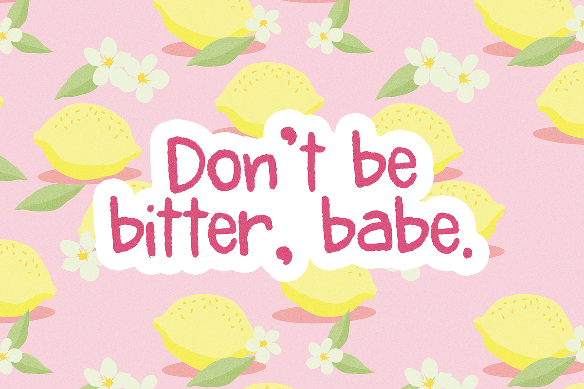 Tasty Lemonade - A Handwritten Font, a Handwritten Font by Beck McCormick (Photo 6 of 10)