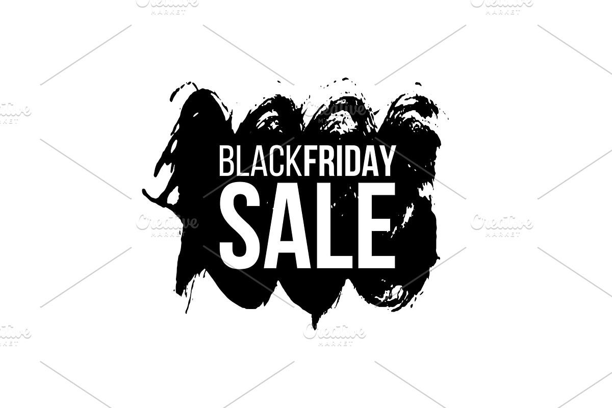 Black friday sale banner layout, an Object Illustration by Mila Di Art