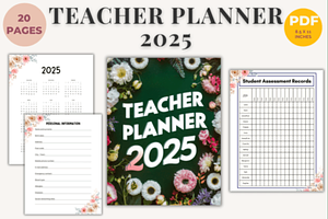 Teacher Planner 2025