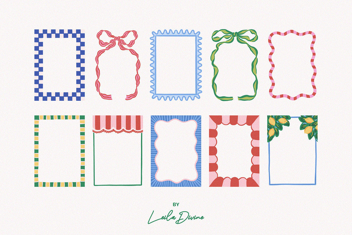 Bella Estate - Summer Hand Drawn Set, an Object Graphic by Leila Divine (Photo 8 of 19)