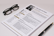 Resume Template CV + Cover Letter, a Resume Template by Klamp Studio (Thumbnail 8 of 10)