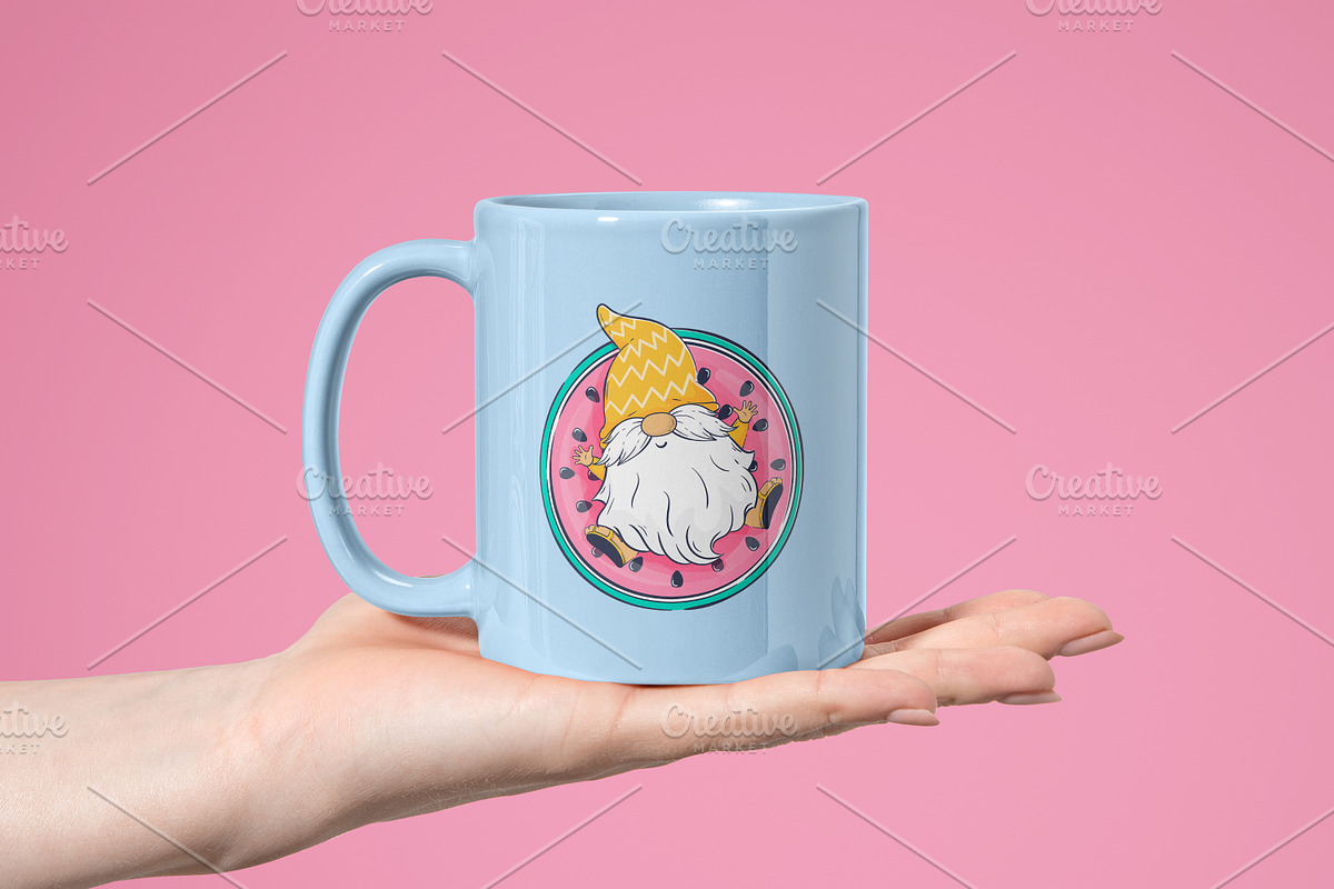 74 Gnomes Stickers and Clip art, a Person Illustration by Boo Guevara Shop (Photo 11 of 14)