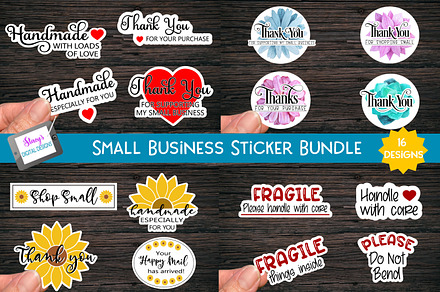 Small Business Stickers Bundle