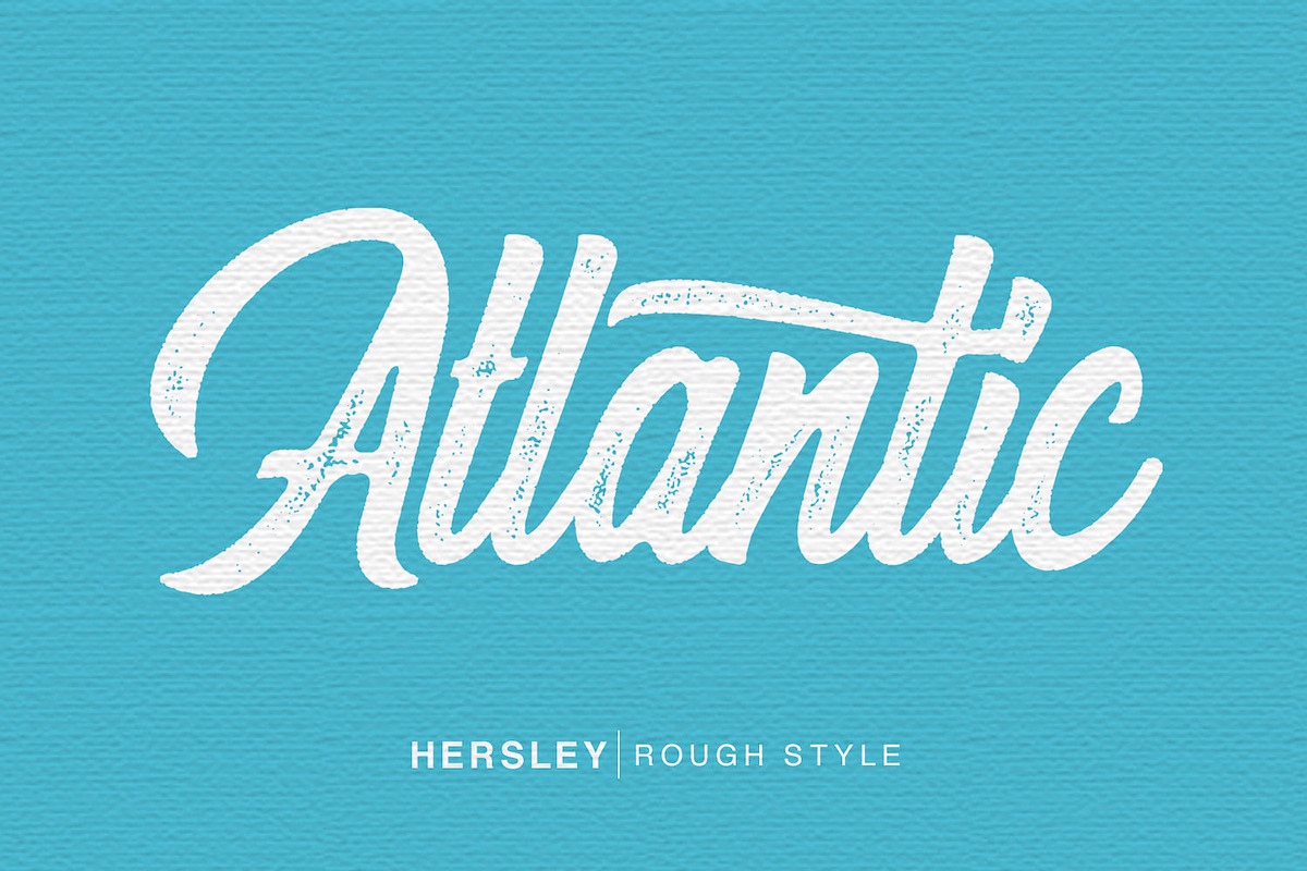 Hersley Typeface preview 2