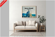 Showcase Frame Mockup, a Product Mockup by Bruno's Shop (Thumbnail 1 of 3)