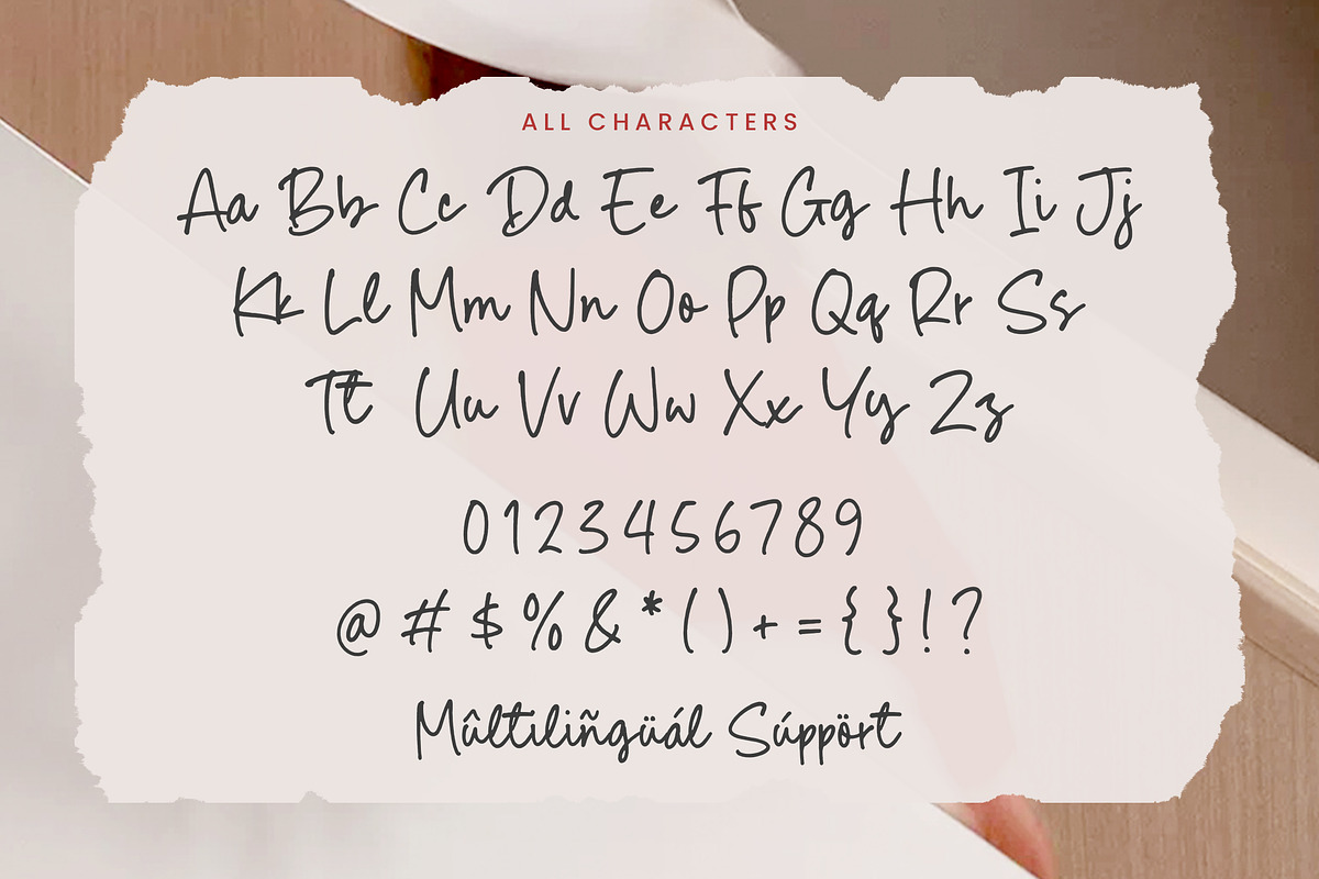 Luminous Polish Font, a Script Font by Timurtype (Photo 6 of 7)
