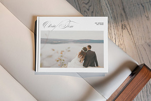 Classy Wedding Photo Book TemplateV1, a Magazine Template by CreativeFolks