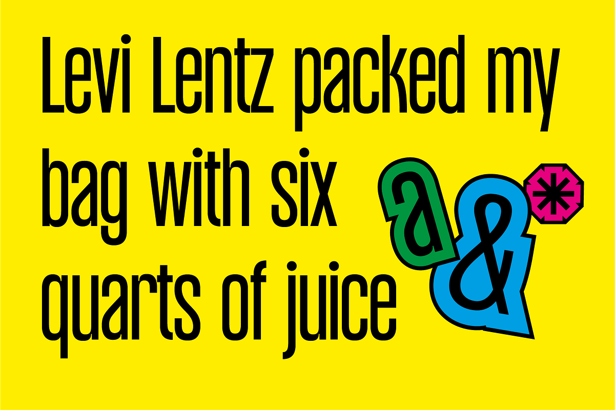 Thamarine Condensed Sans Font, a Sans Serif Font by PeanutButter Type (Photo 7 of 9)