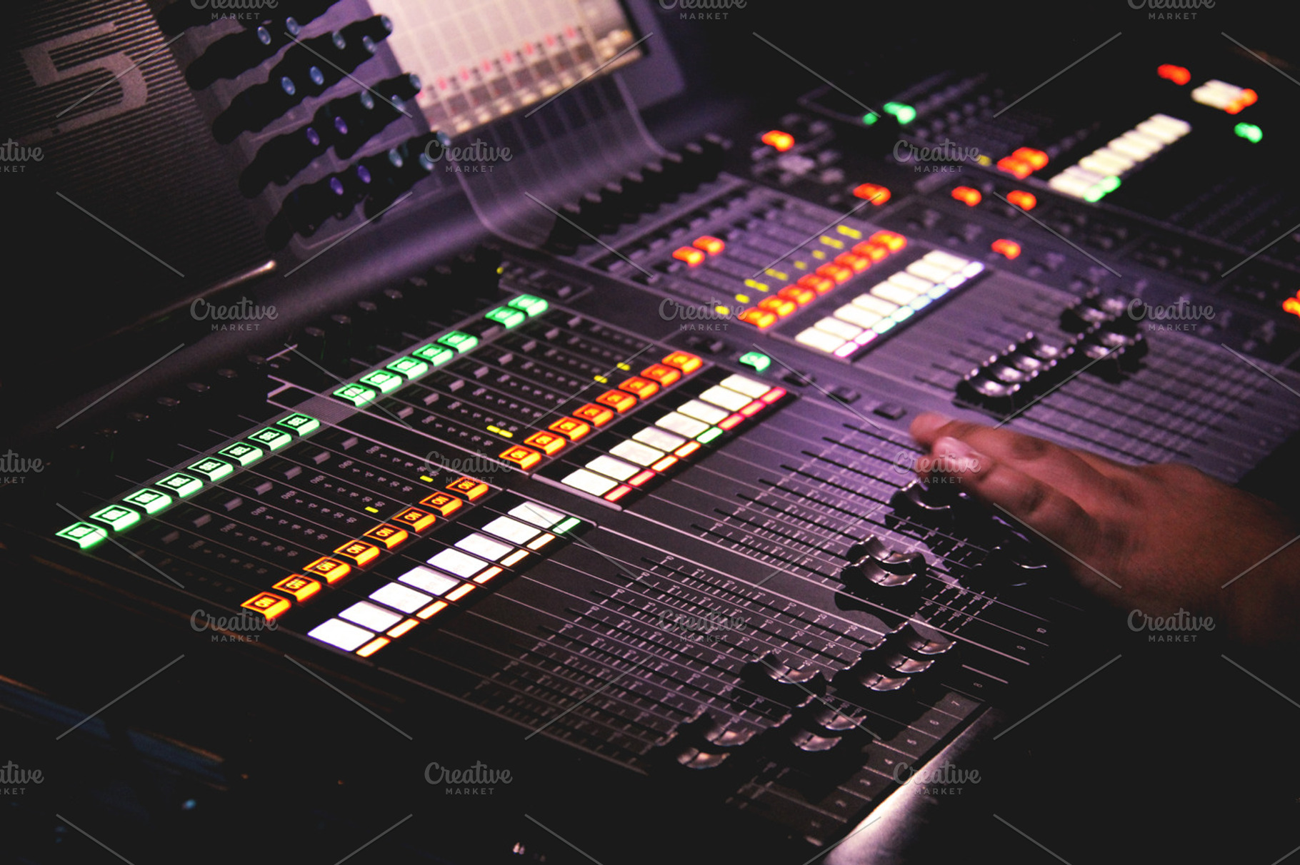 Audio Sound Board, a Technology Photo by boca2600