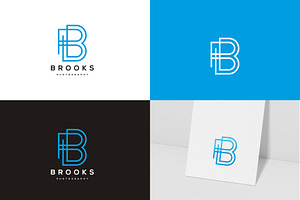 Monogram Icon Logo B