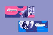Business Solution Facebook Cover, a Social Media Template by MikroType Std (Thumbnail 2 of 2)