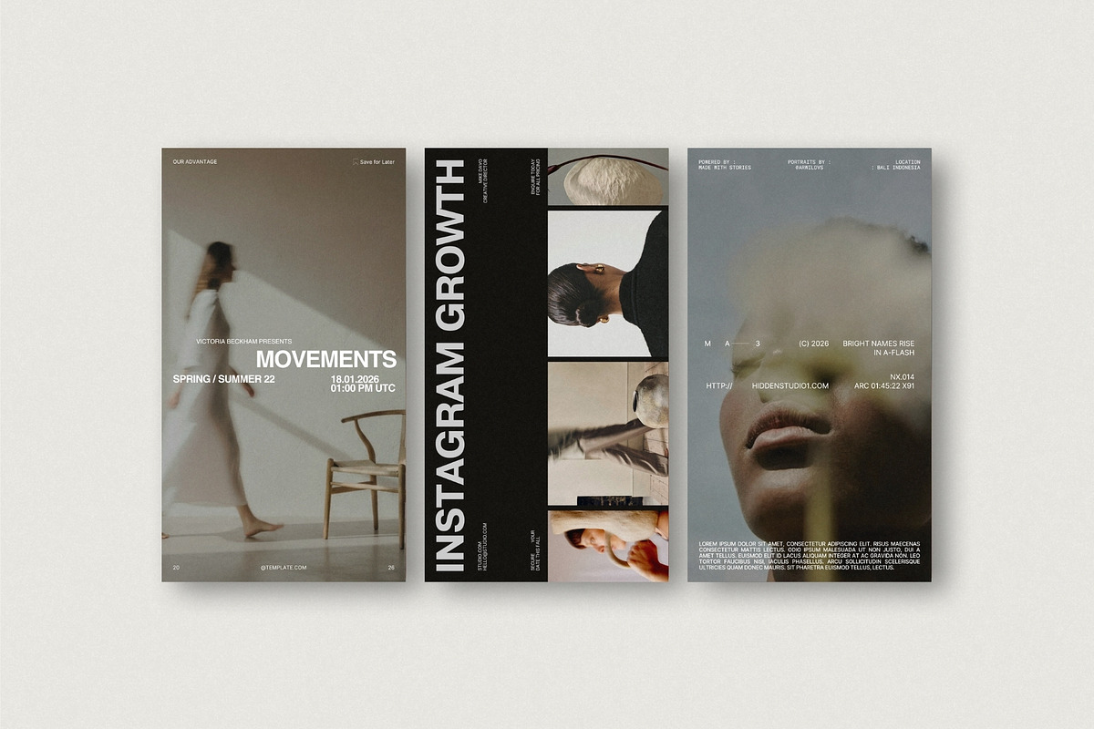 RAYO | Instagram Post & Story (III), a Social Media Template by Pixel Grid (Photo 4 of 10)