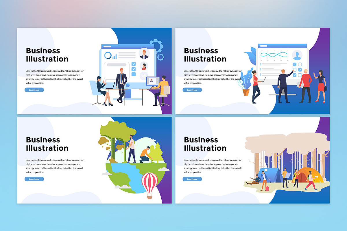 Illustration Pack Presentation, a Presentation Template by Fitra Noor (Photo 3 of 3)