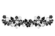Floral Grass Border Silhouette Bundl, an Illustration by Amazin_art (Thumbnail 44 of 51)