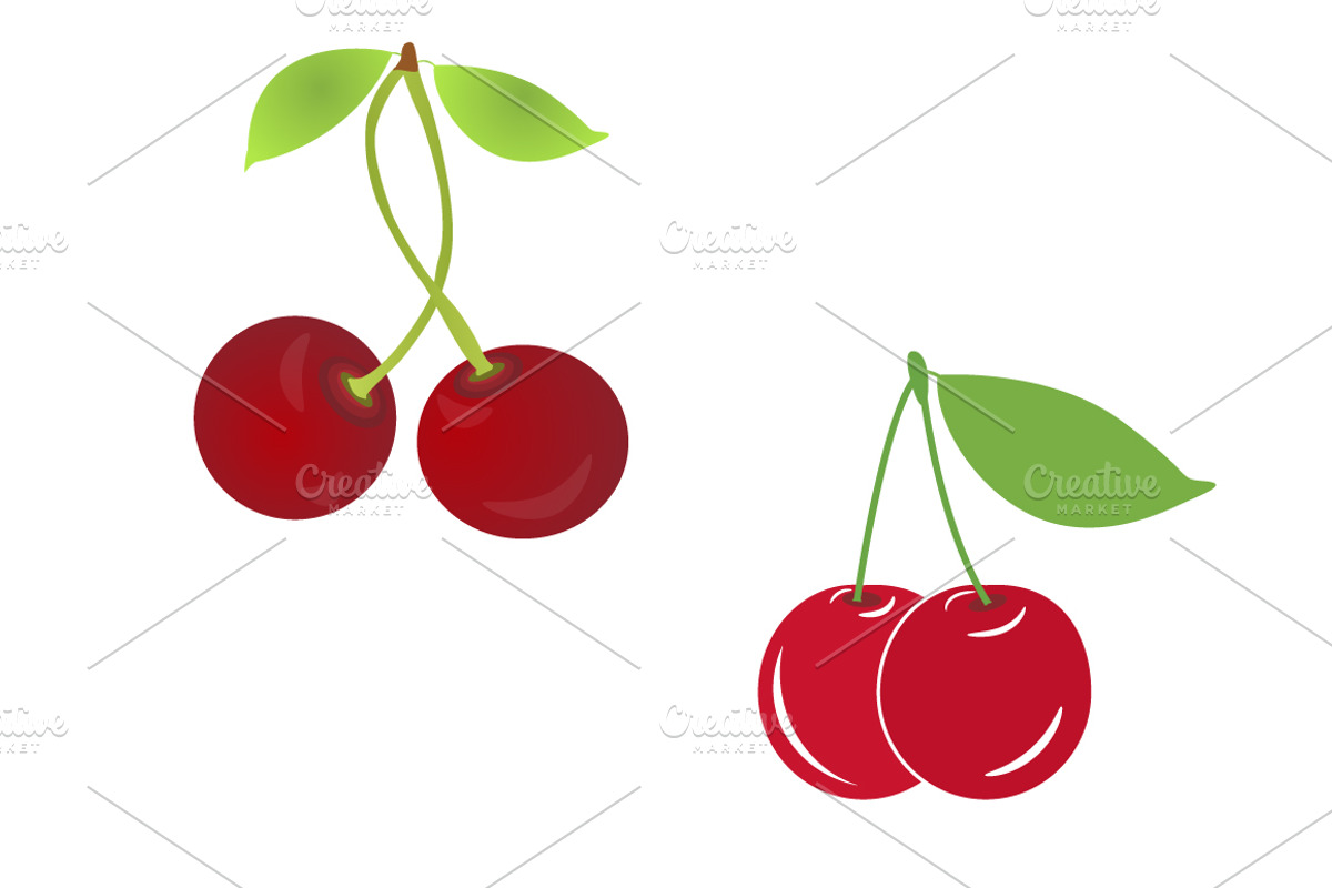 Fruits and vegetables (vector), an Object Graphic by pashigorov (Photo 1 of 8)