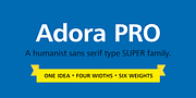 Adora PRO, a Sans Serif Font by preussTYPE (Thumbnail 21 of 40)