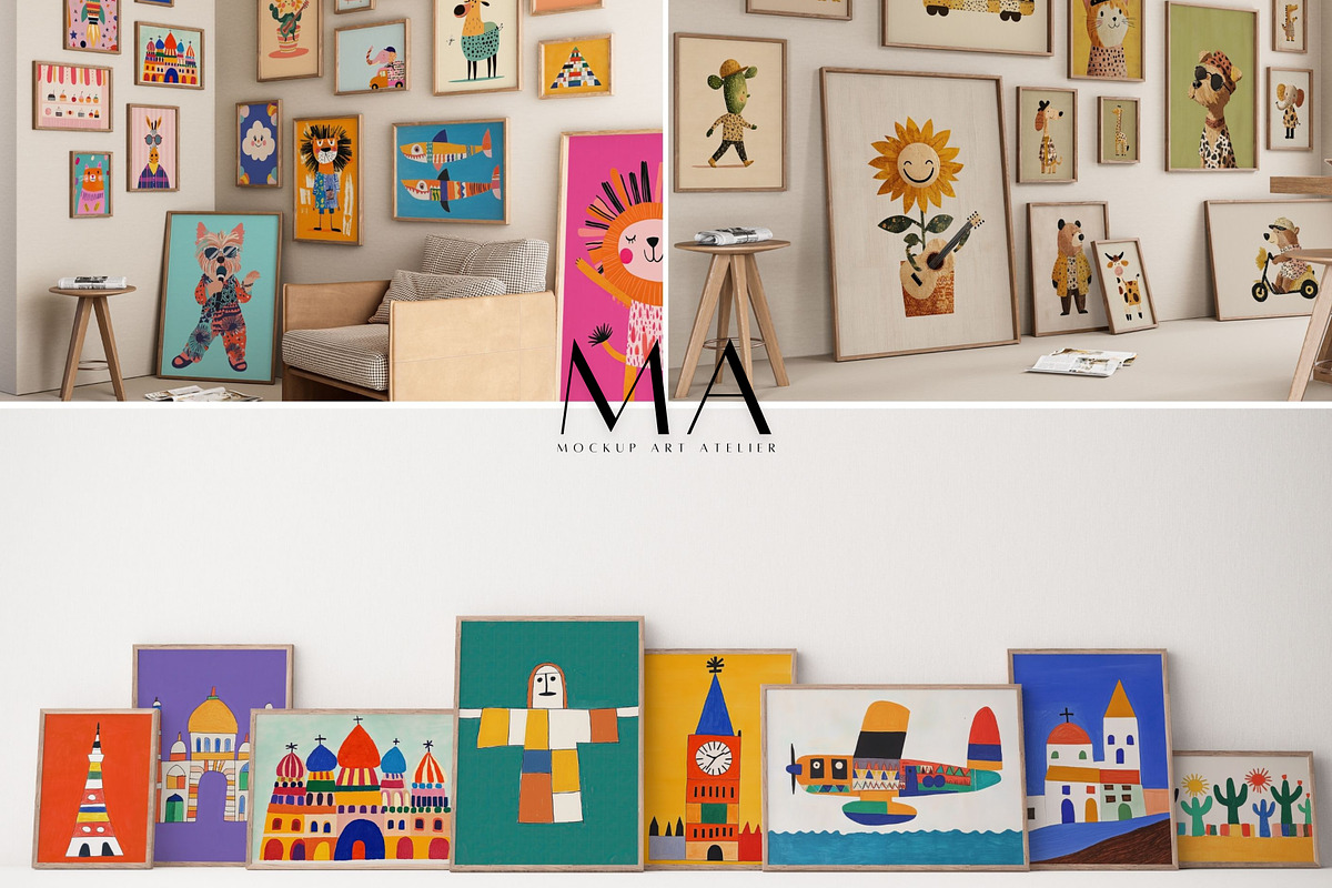 Mega Poster Shop Builder Bundle, a Household Mockup by Mockup Art Atelier (Photo 19 of 61)