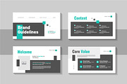 Clean brand guideline pitch deck, a Presentation Template by Pavel_design (Thumbnail 2 of 4)