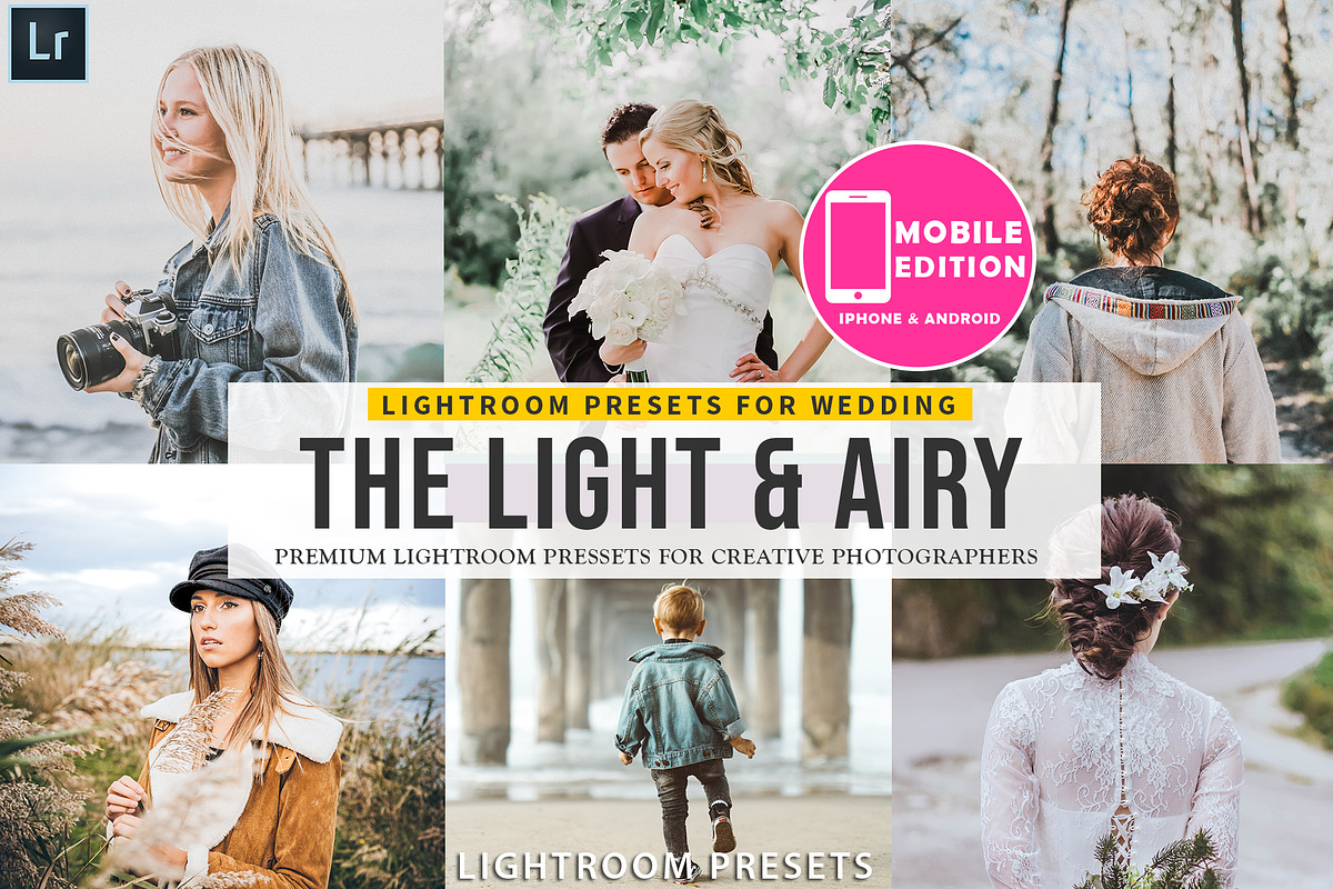 Light Airy Lightroom Preset & Mobile, an Action Add-On by Presetsh.com (Photo 1 of 15)
